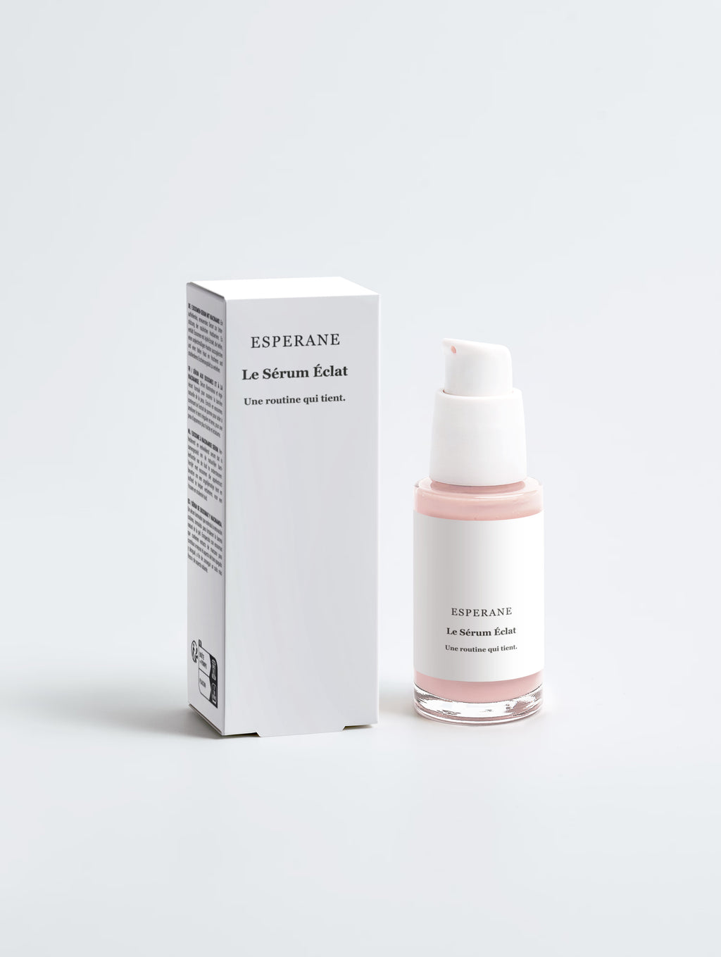 Le Sérum Éclat ESPERANE avec son étui