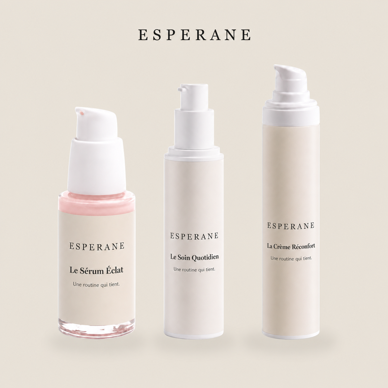 La Routine ESPERANE, trio complet