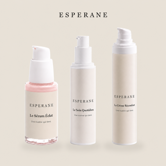 La Routine ESPERANE, Soin, Sérum, Crème
