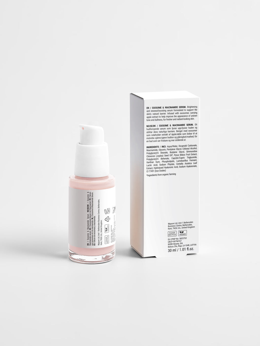 Le Sérum Éclat ESPERANE, vue arrière